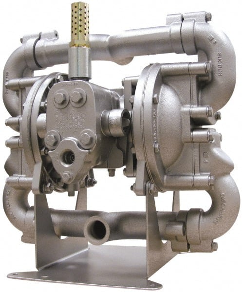 SandPIPER HDF1,DI2S. Air Operated Diaphragm Pump: Stainless Steel Housing 