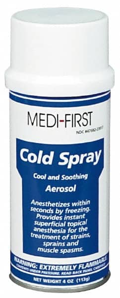 Pain Relief Spray: 4 oz, Aerosol Can