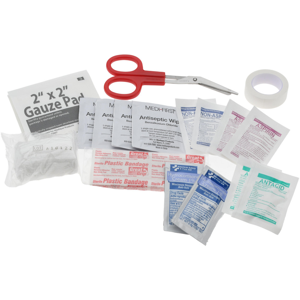 PRO-SAFE - 35 Pc Multipurpose, Auto & Travel First Aid Kit for 5 ...