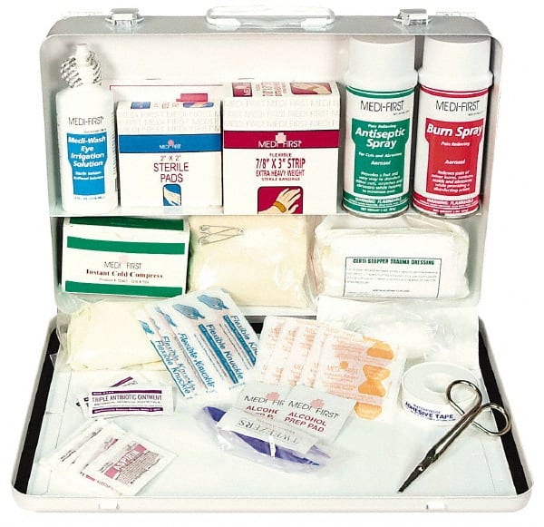 Medique 807M1MSC Multipurpose/Auto/Travel First Aid Kit: 98 Pc, for 20 People 