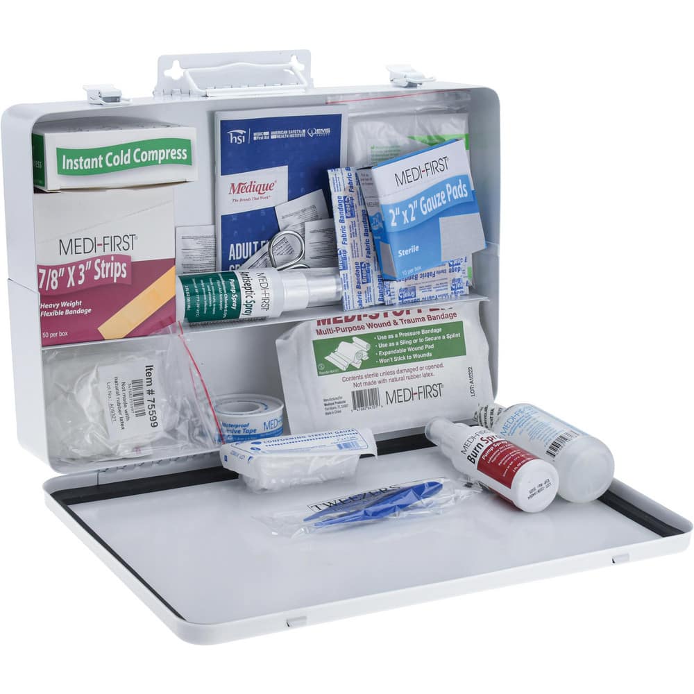 Multipurpose/Auto/Travel First Aid Kit: 98 Pc, for 20 People