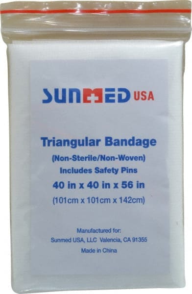 40" Long x 40" Wide, Triangular Self-Adhesive Bandage