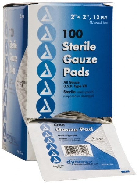 100 Qty 1 Pack 2" Long x 2" Wide, General Purpose Pad