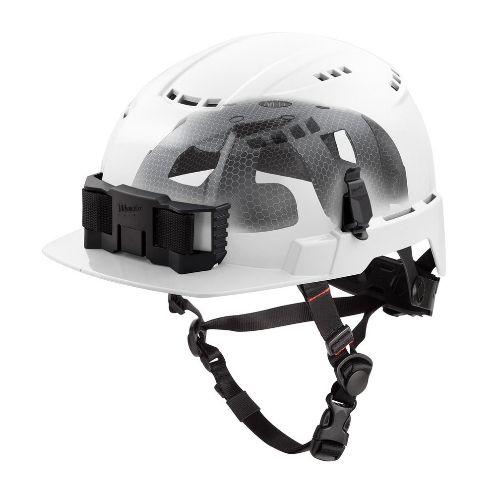 Hard Hats; Hard Hat Style: Vented ; Color: White ; Adjustment Type: Ratchet ; Application: Impact-Resistant ; Material: Plastic ; ANSI Type: II