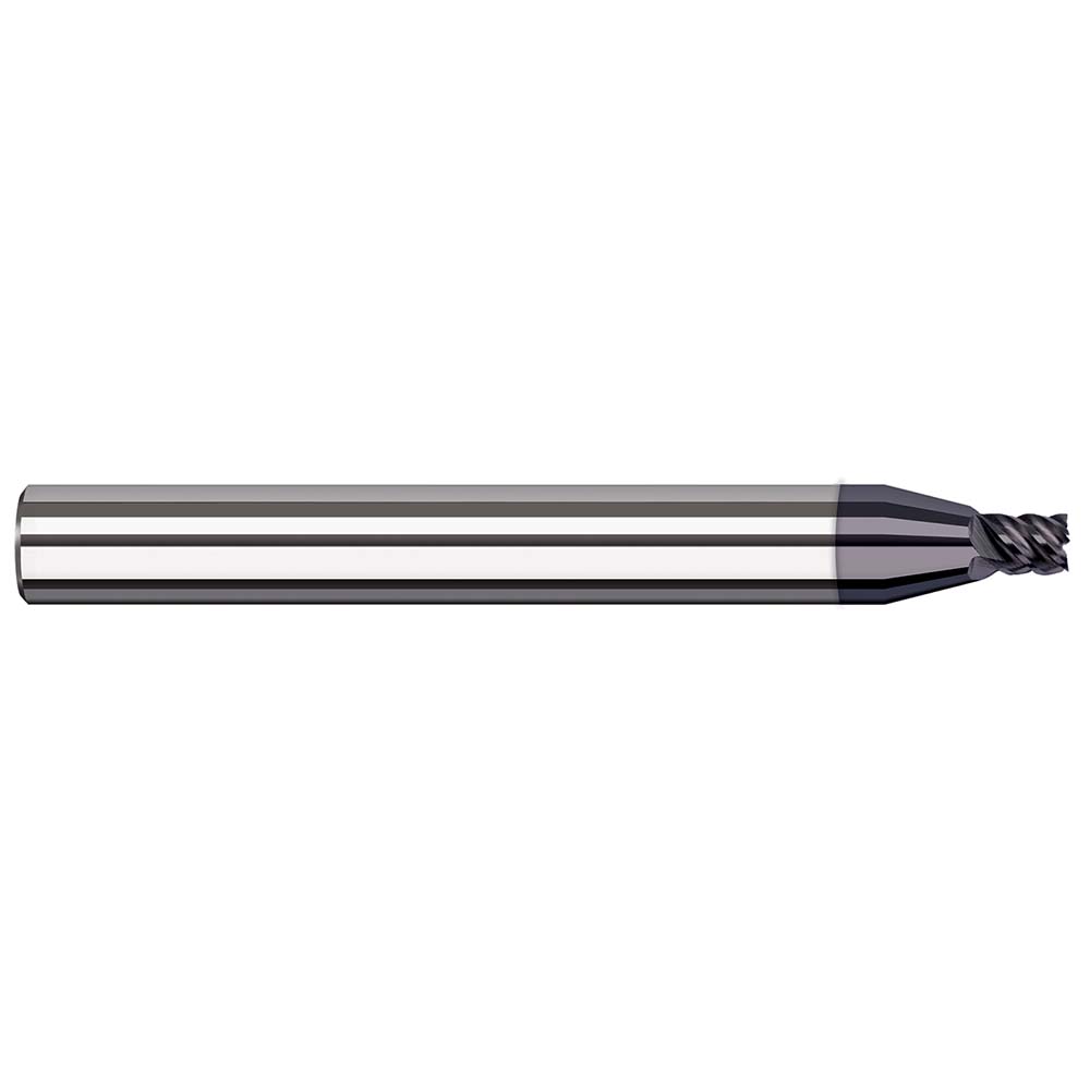 Harvey Tool Square End Mill 3/32" Dia, 9/64" LOC, 5 Flute, Solid