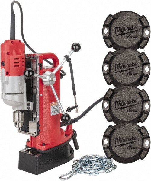 Corded Electromagnetic Drill: 1/2" Chuck, 9" Travel, 600 RPM