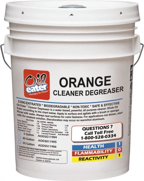 Oil Eater AOD5G11904 Multipurpose Cleaner Degreaser: Pail 