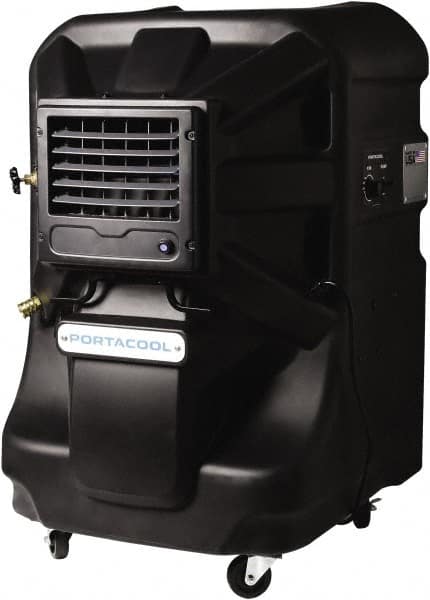 PortaCool PACJS2201A1 Evaporative Cooler: 2,400 CFM, 20 gal, 1/4 hp 
