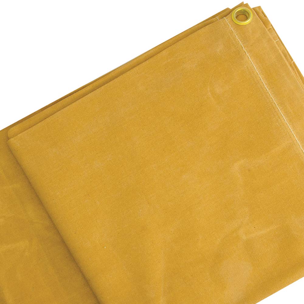 Erickson Manufacturing Tarp/Dust Cover Beige, Canvas, 24' Long x 18