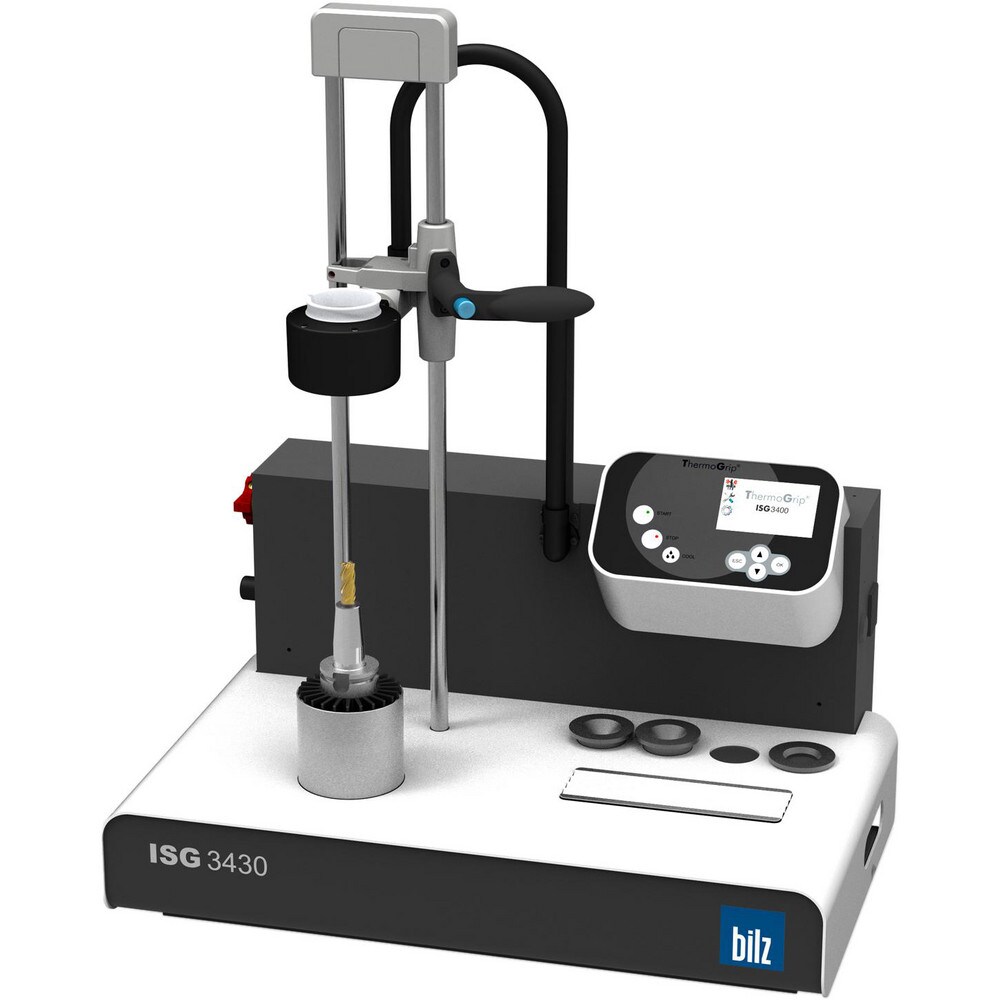 Shrink-Fit Machines; Type: Shrink Machine ; Compatible Tool Material: Carbide ; Shrinking Diameter Range with First Coil (mm): 3.00-32.00 ; Shrinking Diameter Range with First Coil (Inch): 1/8 - 3/4 ; Voltage: 3x208V / 15A; 3x208V / 15A