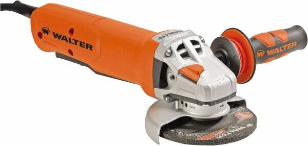 Corded Angle Grinder: 5" Wheel Dia, 11,000 RPM, 5/8-11 Spindle