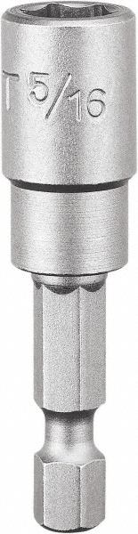 DeWALT Power Screwdriver Bit: Magnetic Nutsetter Bit - 0.2500" Drive, 1-7/8" OAL | 25-Pack | Part #DW2219IRB