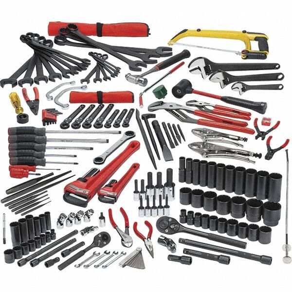 Combination Hand Tool Set: 172 Pc, Mechanic's Tool Set