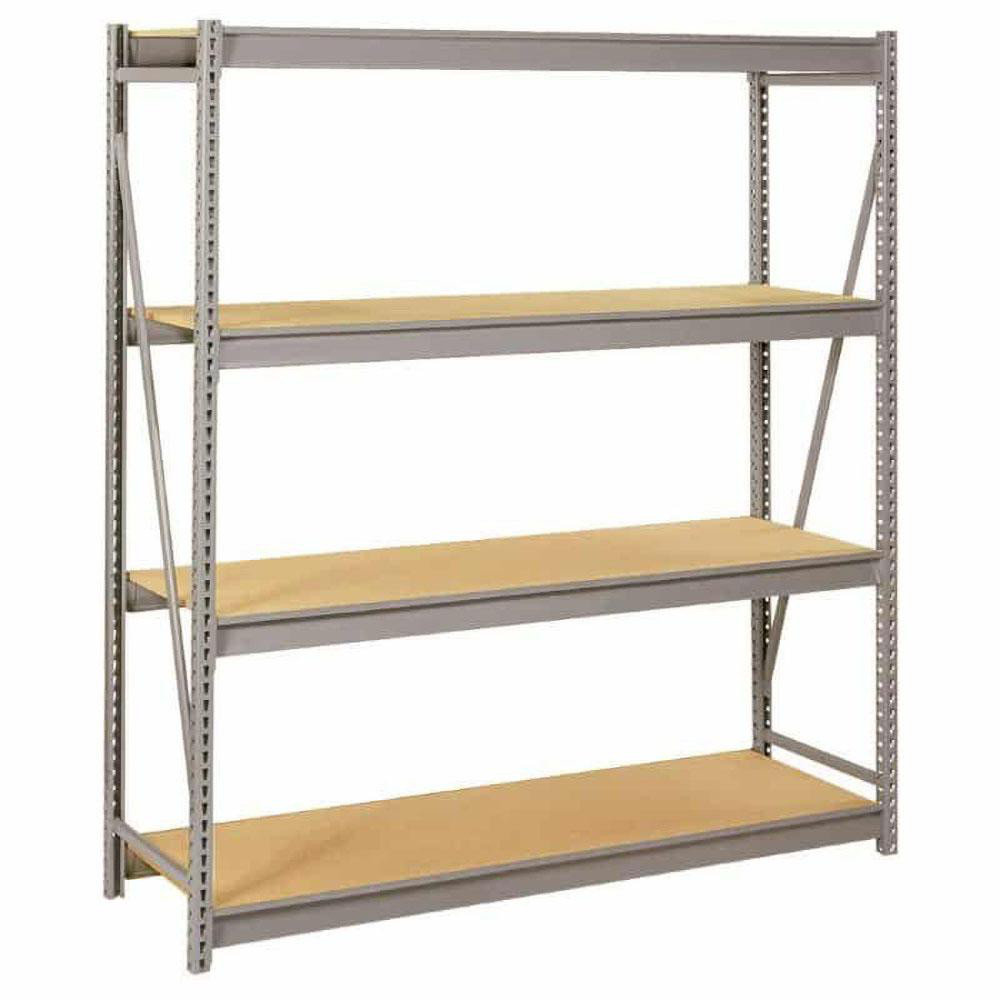 Large Form Racks Lyon - Bulk Storage Rack: 2,600 lb per Shelf, 4 Shelves | MSC Direct