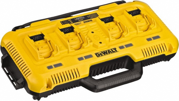 Power Tool Charger: 20V, Lithium-ion - 4 Battery, 1.5 hr Charge time, Battery Not Included