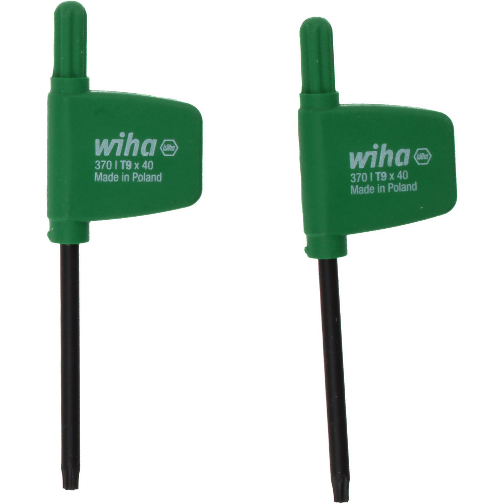 Torx Key: Flag Handle, T9, 2.9" OAL