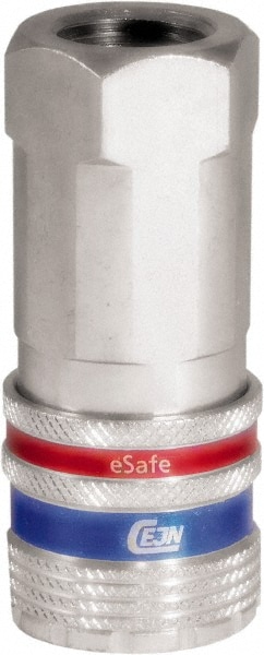 CEJN 10 430 2404 Pneumatic Hose Coupling: 3/8" Thread, 3/8" Body Dia, Industrial Interchange Image