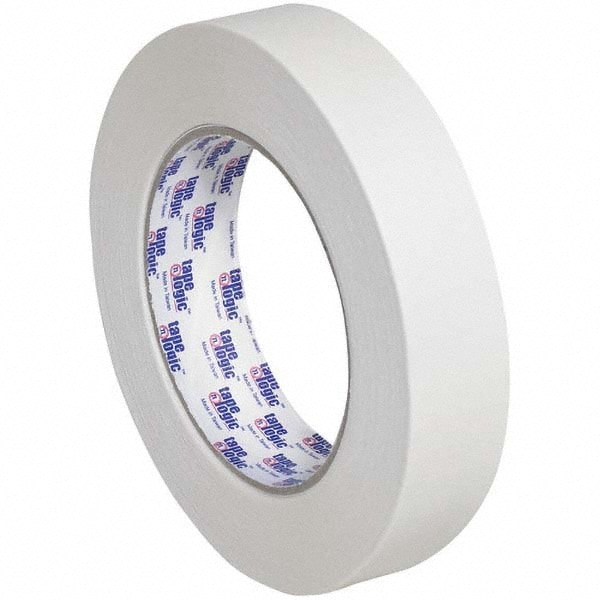 1 x 60 yds 4.9 Mil White Colored Masking Tape