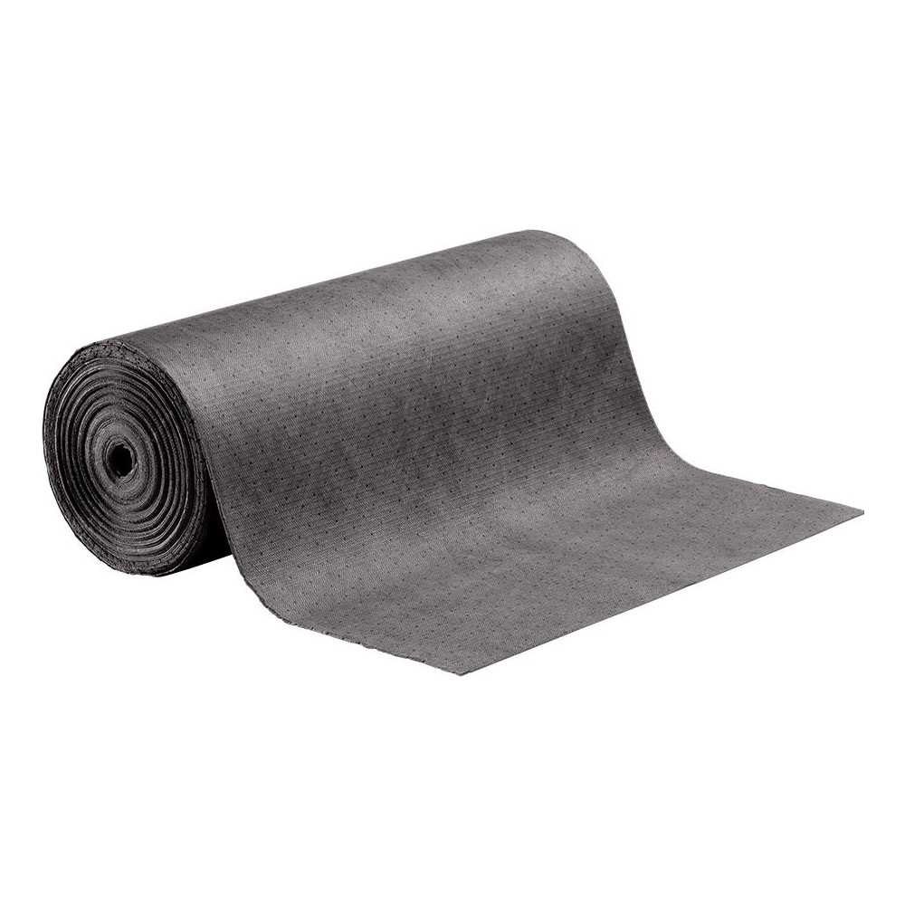 Pads, Rolls & Mats; Product Type: Roll ; Application: Universal ; Overall Length (Feet): 150.00 ; Width (Decimal Inch - 4 Decimals): 33.0000 ; Material: Polypropylene; Polyester ; Fluids Absorbed: Oil; Coolants; Solvents; Water; Universal