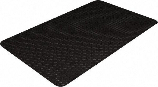 Anti-Fatigue Mat: 3' Length, 2' Wide, 9/16" Thick, Vinyl