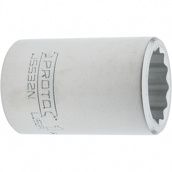 PROTO J5532N Hand Socket: 1" Socket, 12-Point Image