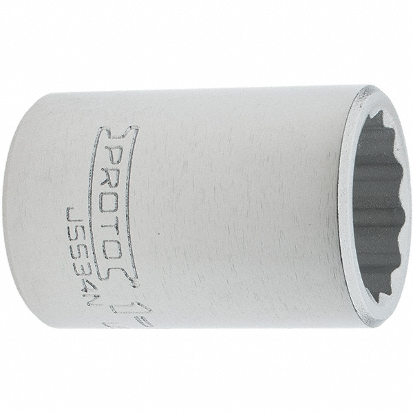 PROTO J5534N Hand Socket: 1-1/16" Socket, 12-Point Image