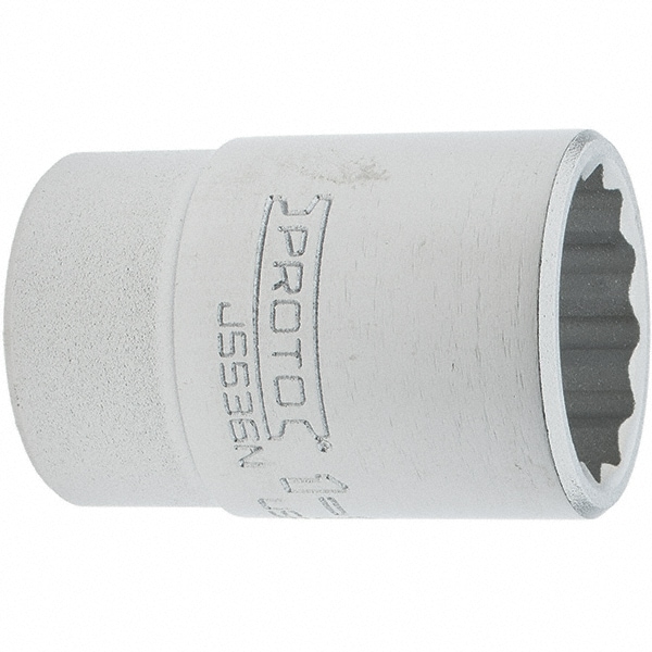 PROTO J5536N Hand Socket: 1-1/8" Socket, 12-Point Image