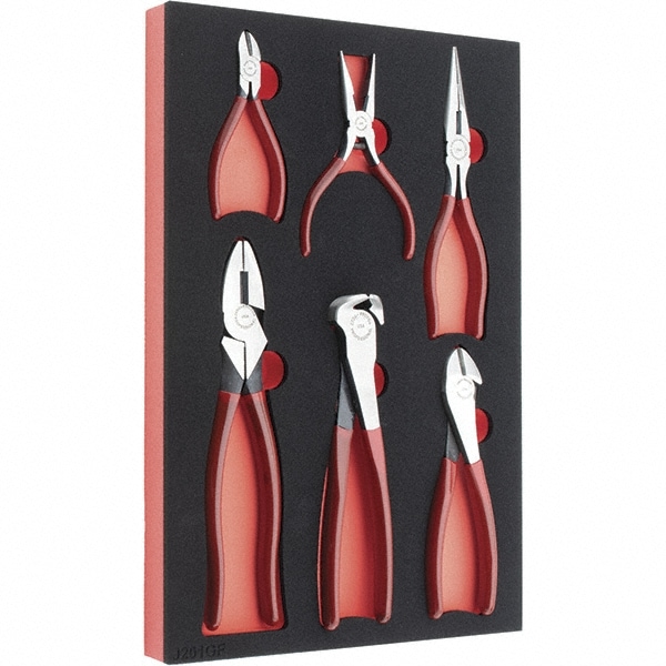 PROTO J201GSK Plier Set: 6 Pc, Cutting Pliers Image