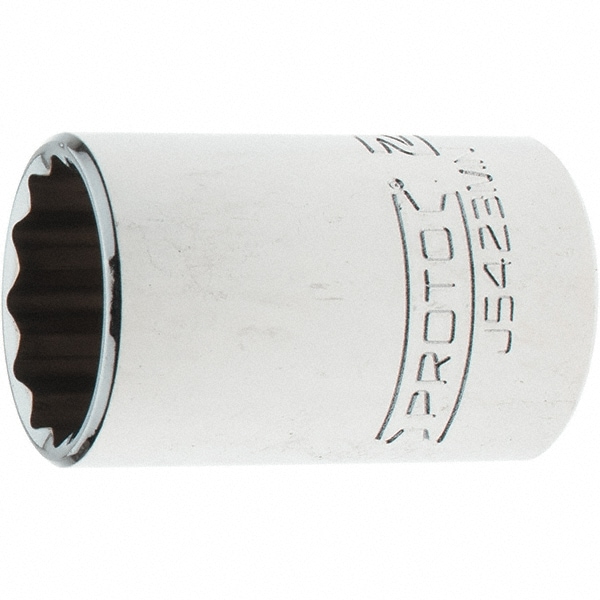 PROTO J5423MN Hand Socket: 23 mm Socket, 12-Point Image