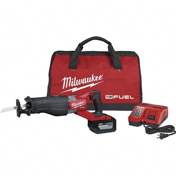 Milwaukee Tool 2722-21HD Cordless Reciprocating Saw: 18V, 3,000 SPM, 1-1/4 Stroke 