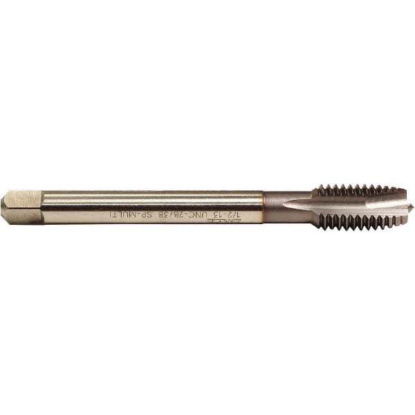 Emuge CU499300.0124 Spiral Point Tap: M24 x 3, M & Metric, 3 Flutes, Plug, 6H, TiCN Finish 