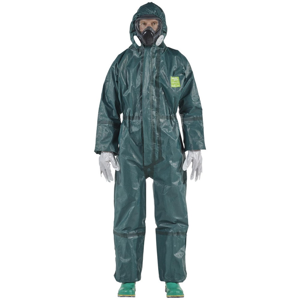 Ansell - Disposable Coveralls: Size Small, 0.3292 oz, Multi-Layer Non ...