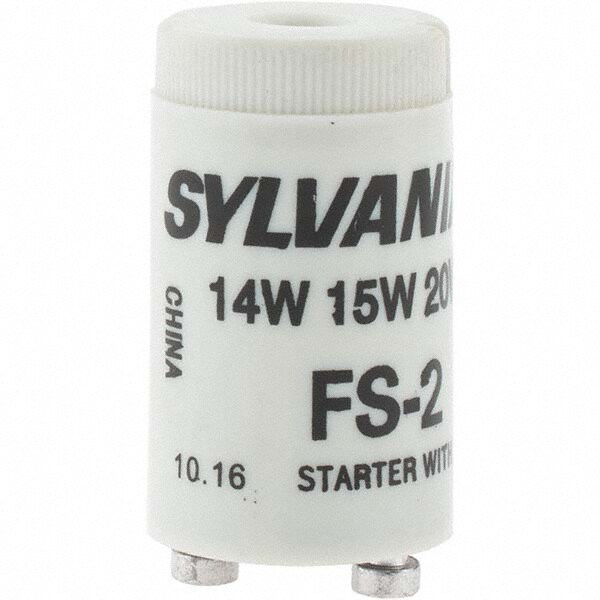 Single Lamp, 120 Volt, 14, 15 & 20 Watt, Fluorescent Starter