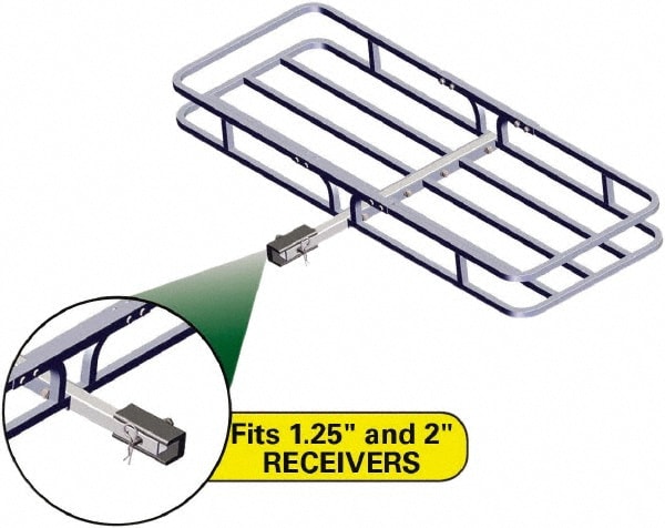 Hitch cargo carrier discount aluminum