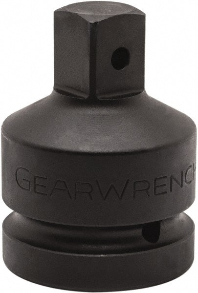 GEARWRENCH 84297 Socket Adapter: Impact Drive, 3/4" Square Male, 1" Square Female 