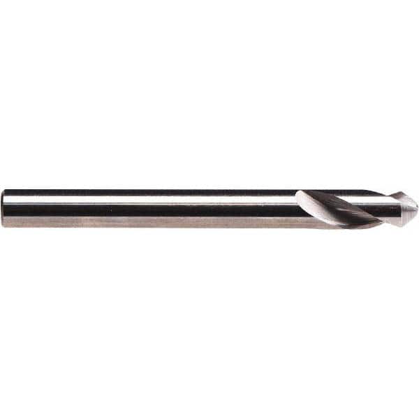 Emuge EFUT3100.0635 90° 2-1/2" OAL 2-Flute Solid Carbide Spotting Drill 
