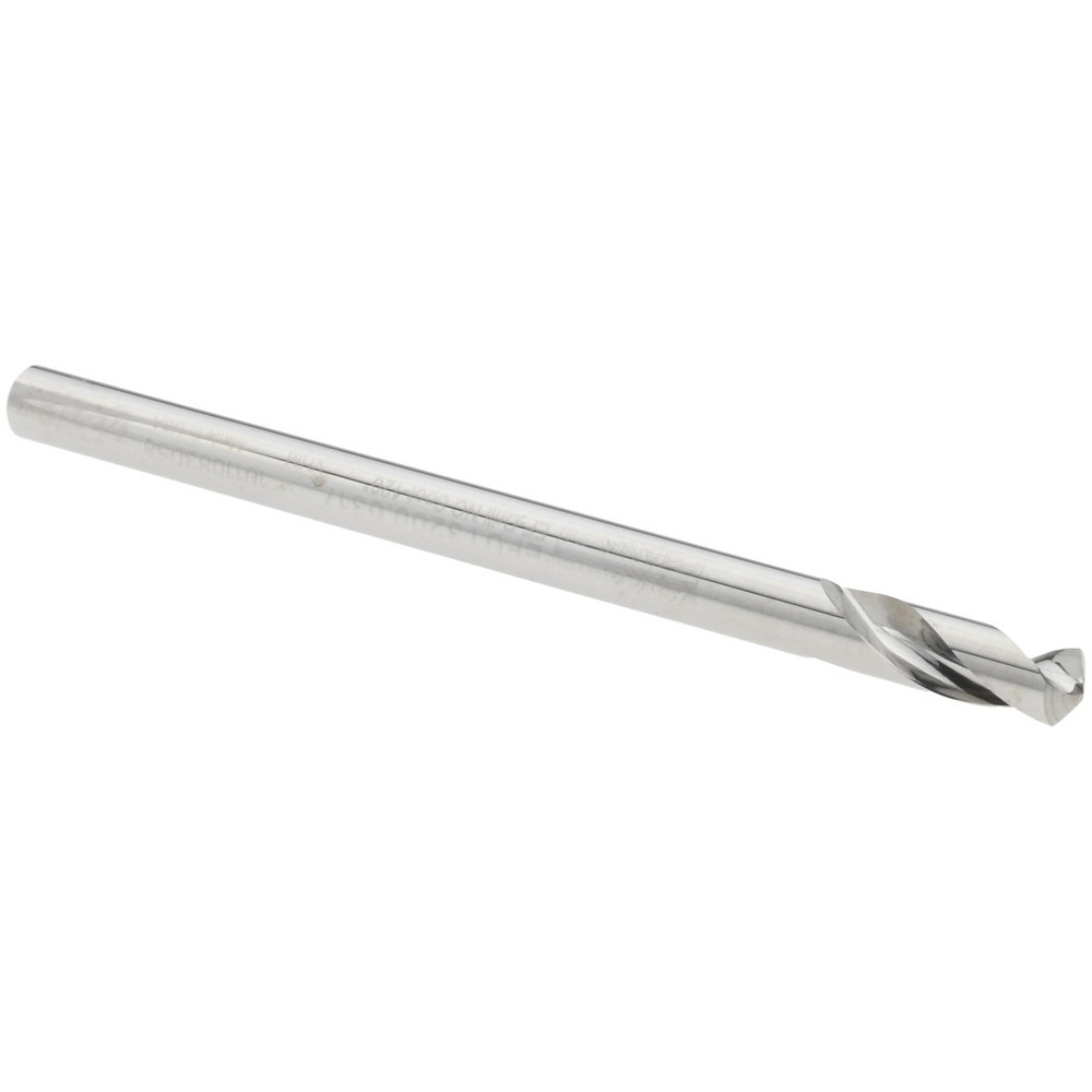 Spotting Drill: 1/8" Dia, 120 ° Point, 2" OAL, Solid Carbide