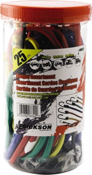 Erickson Manufacturing 6622 Bungee Cord Tie Down: S Hook, Non-Load Rated 