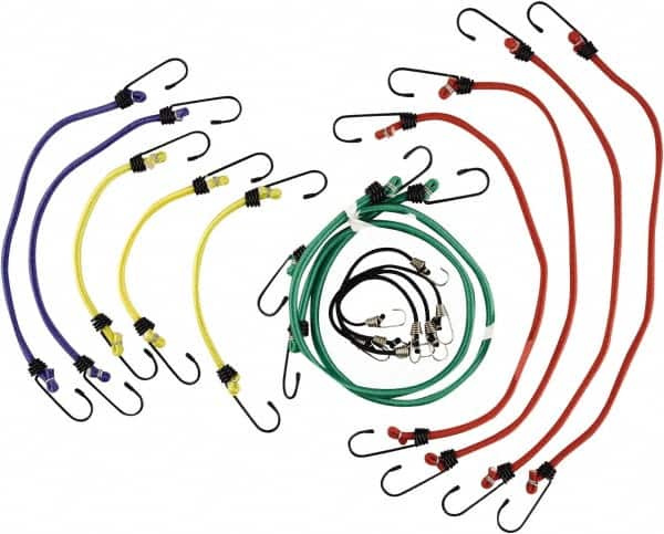 Bungee Cord Tie Down: S Hook, Non-Load Rated