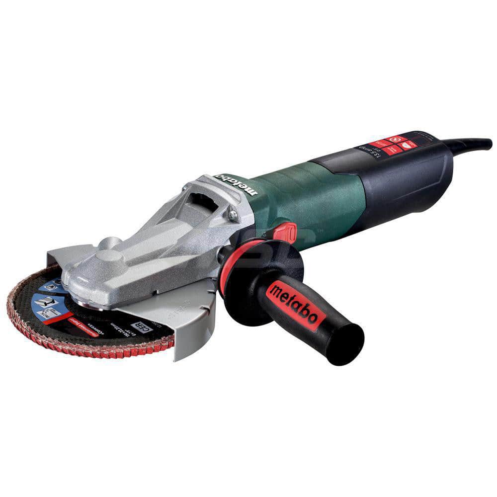 Metabo 613083420 Corded Angle Grinder: 6" Wheel Dia, 9,600 RPM, 5/8-11 Spindle 