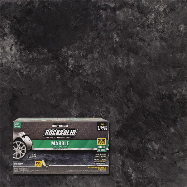 Rust Oleum 76 Oz Stone Obsidian Floor Coating 46472866