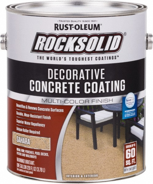 Rust Oleum 1 Gal Sahara Concrete Floor Coating 46473104 Msc