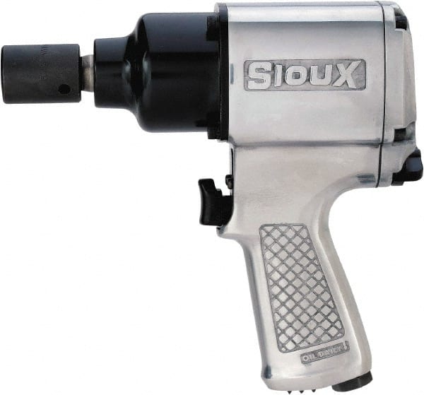 Air Impact Wrench: 1/2" Drive, 7,500 RPM, 500 ft/lb