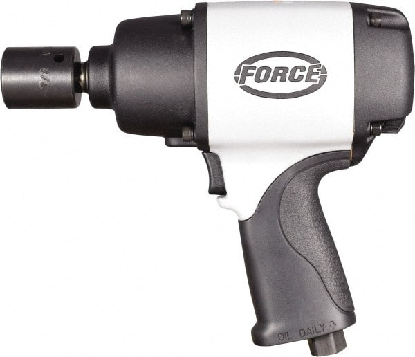 Air Impact Wrench: 1/2" Drive, 7,500 RPM, 500 ft/lb