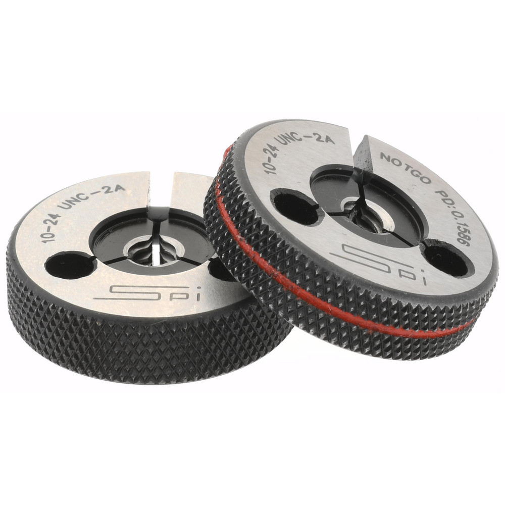 SPI 1024 Go/No Go Double Ring Thread Gage 46553624 MSC Industrial Supply