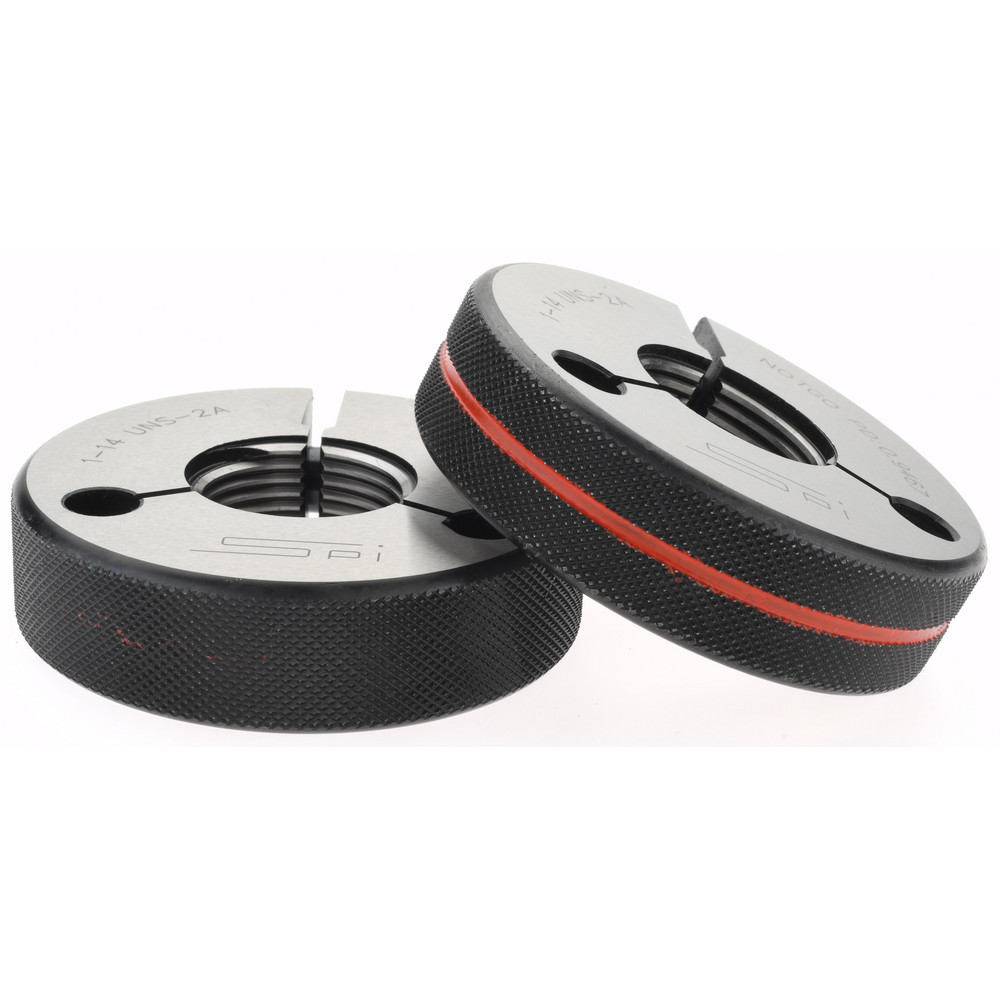 SPI Threaded Ring Gage 114 Thread, Class 2A, Go & No Go 46553848 MSC Industrial Supply