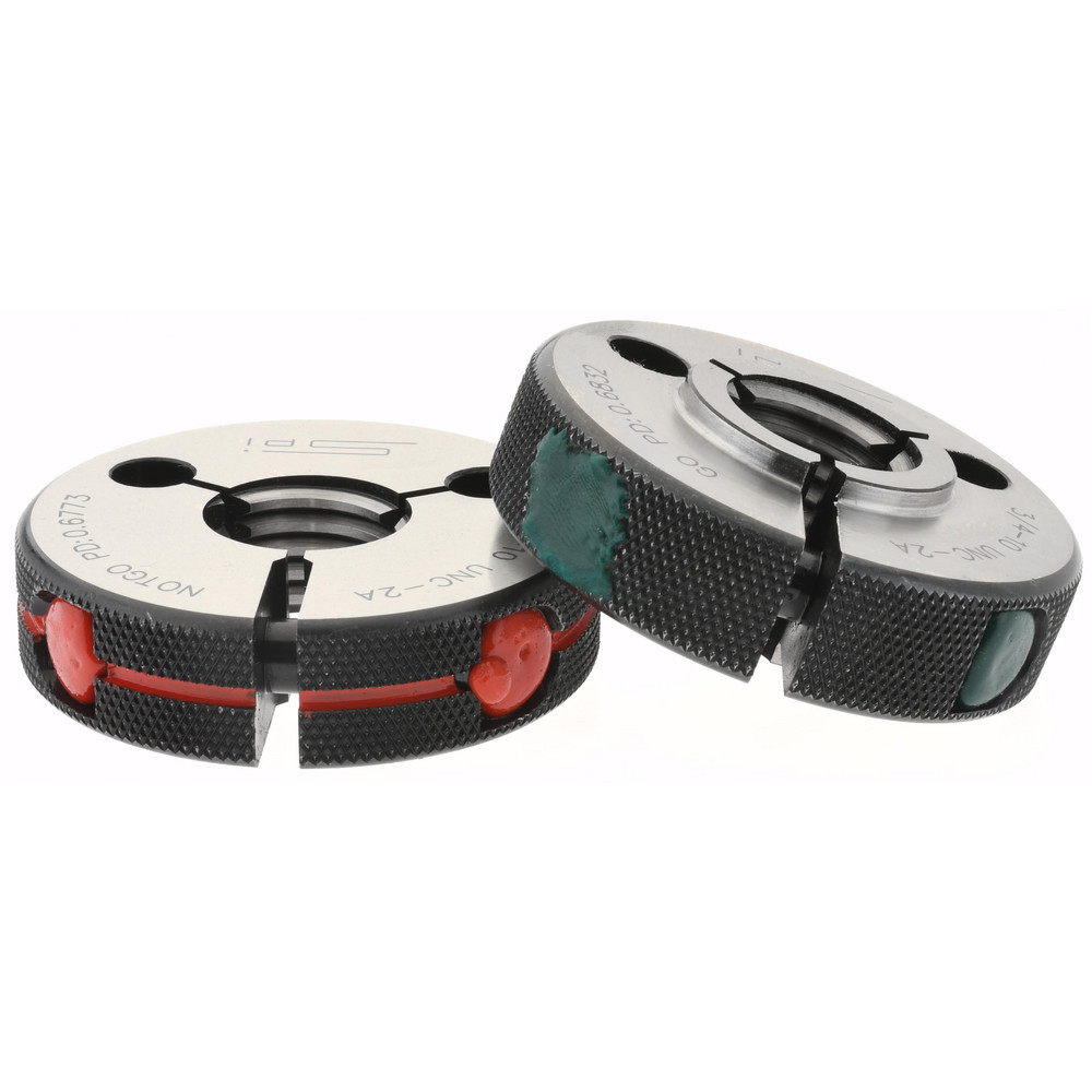 SPI Threaded Ring Gage 3/410 Thread, Class 2A, Go & No Go 46553921 MSC Industrial Supply