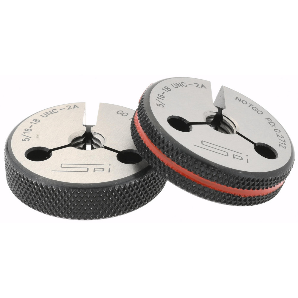 SPI 5/1618 Go/No Go Double Ring Thread Gage 46554101 MSC Industrial Supply