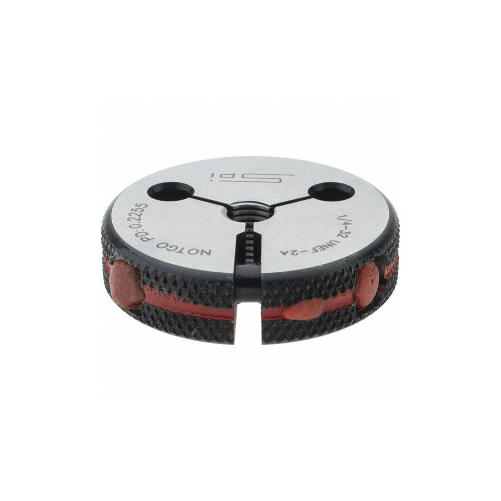 SPI Threaded Ring Gage 1/432 Thread, Class 2A, Go & No Go MSC Direct