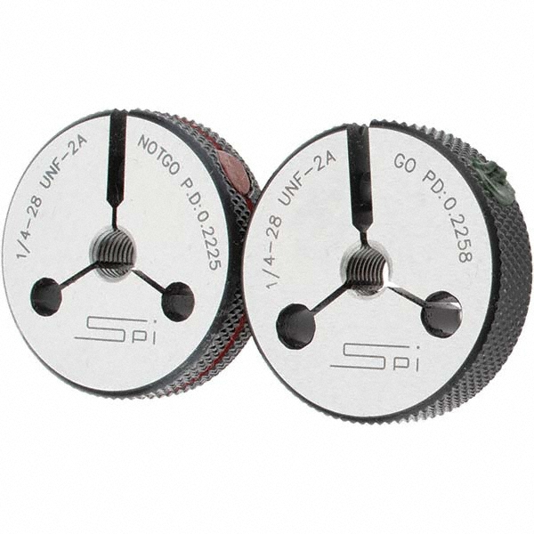 SPI 1/428 Go/No Go Double Ring Thread Gage 46554127 MSC